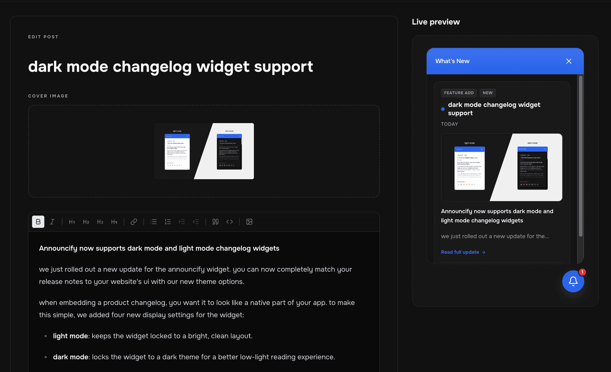 3. AI writes release notes